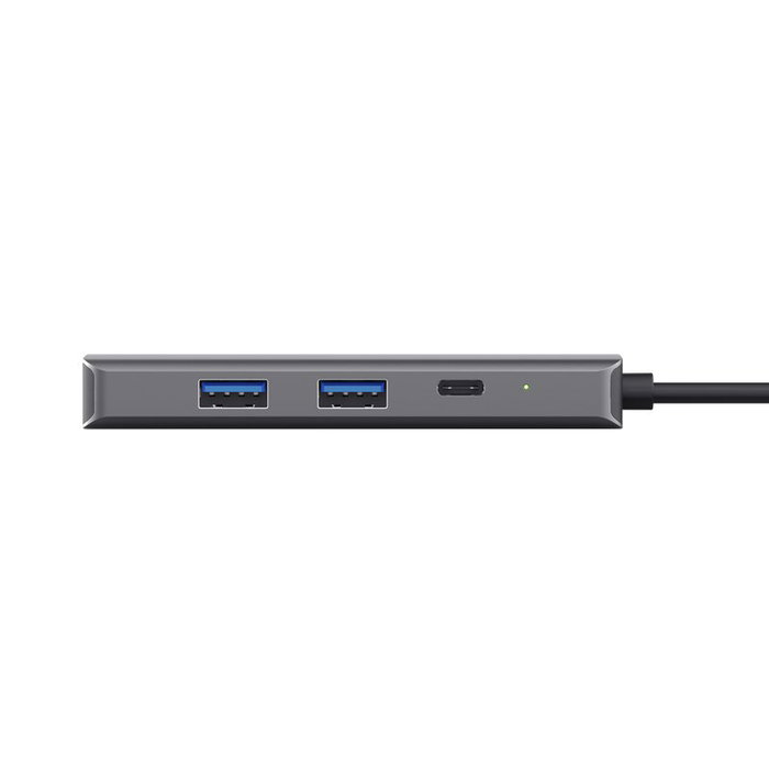 Trust Dalyx Adaptador Multipuerto USB-C 6 en 1 Gris/Plata